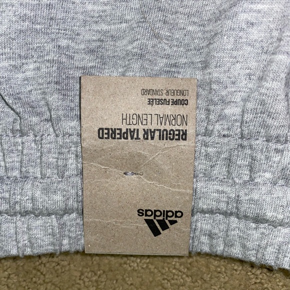 Grey Adidas Sweatpants. Perfect condition never worn once. - Picture 9 of 9